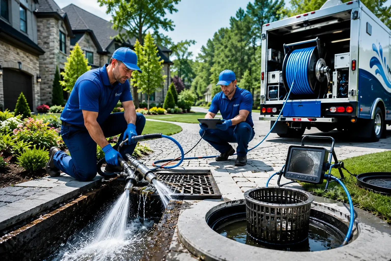 Local outdoor drain cleaning professionals in Richland, PA